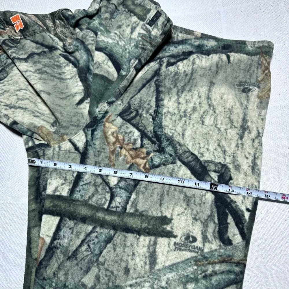 Russell Outdoors Cargo Pants Mens XL/2XL Fleece Mossy Oak Treestand Camo APX G2